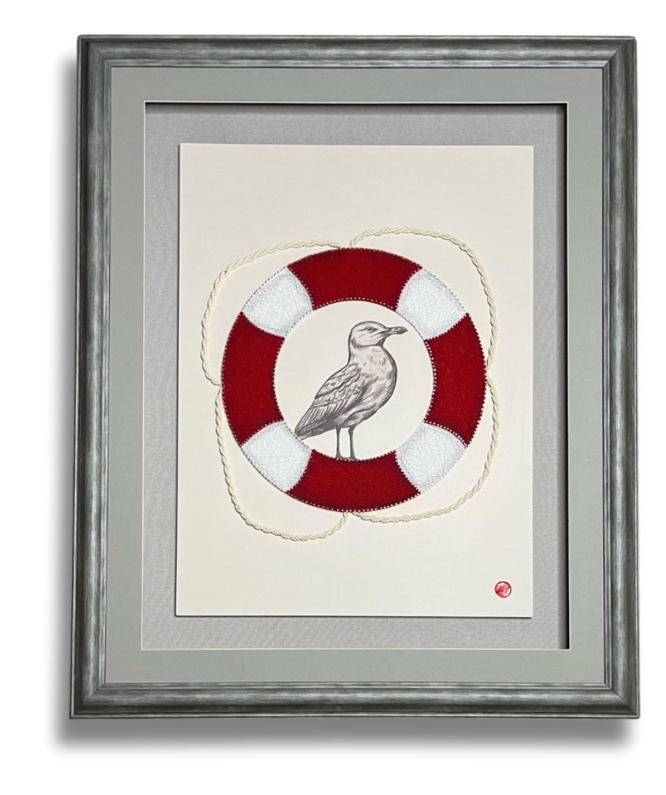 Gaviota al Agua