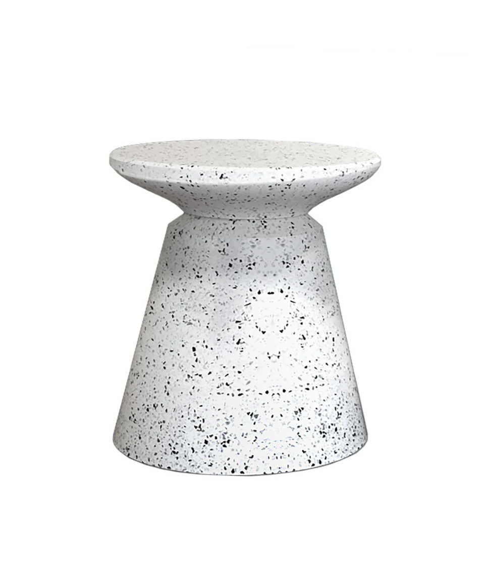 Mesa auxiliar o taburete de TERRAZO