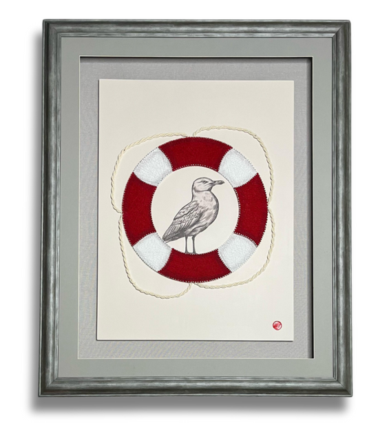 Gaviota al Agua